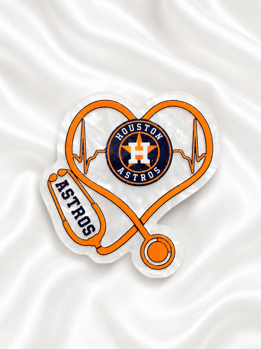 Baseball-Inspired Badge Reel