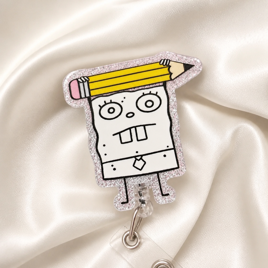 Doodle Teacher Badge Reel