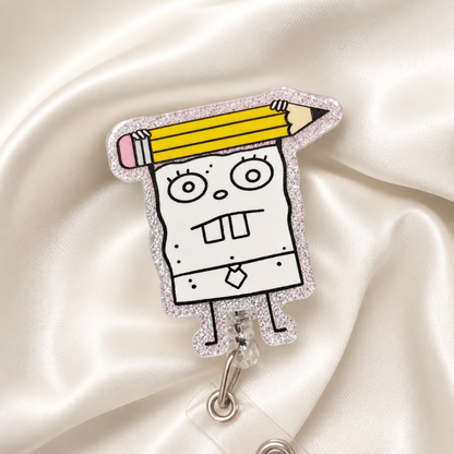 Doodle Teacher Badge Reel