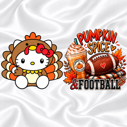 Thanksgiving Kitty | Pumpkin Spice And Football