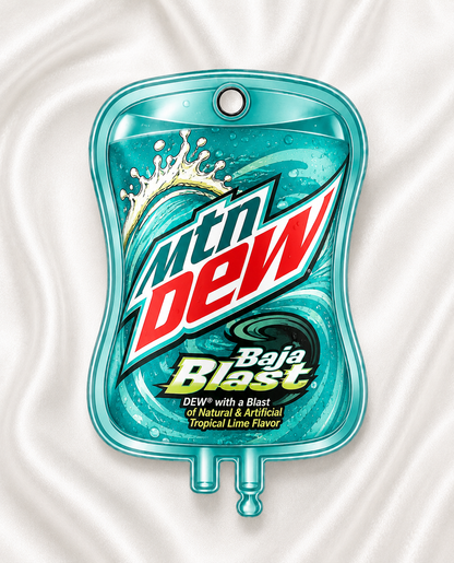 Energy Drink & Soda Inspired Retractable ID Badge