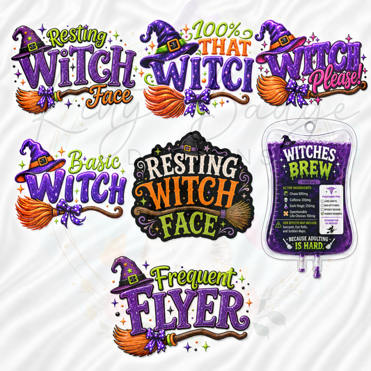 Halloween Witch | Basic Witch | Resting Witch Face