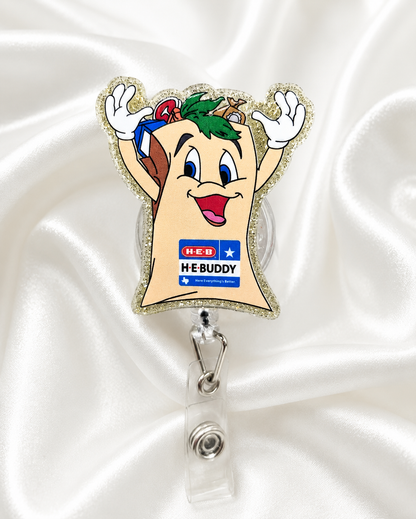 Grocery Buddy Badge Reel for Work