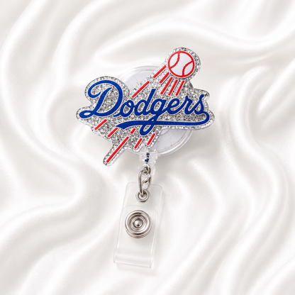 ✨ Cute Sports Retractable ID Holder