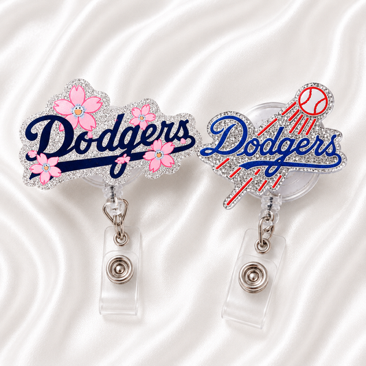 ✨ Cute Sports Retractable ID Holder