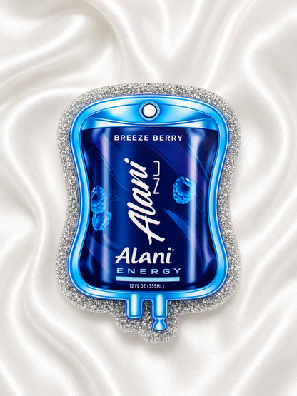Glitter Energy Drink IV Bag Badge Reel Set | Acrylic Nurse Badge Holder | Cute Caffeine Inspired Retractable ID Reel