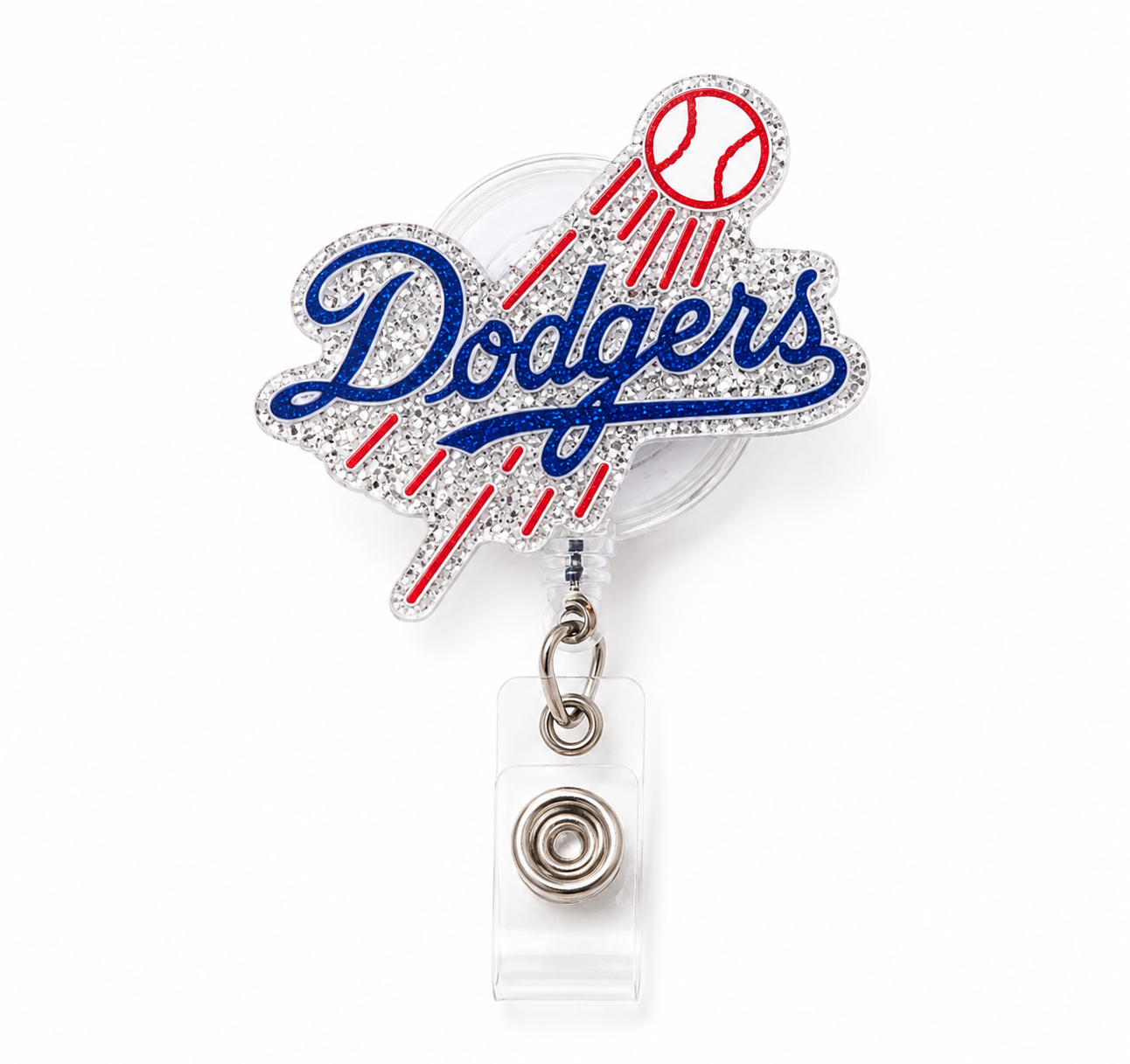 ✨ Cute Sports Retractable ID Holder