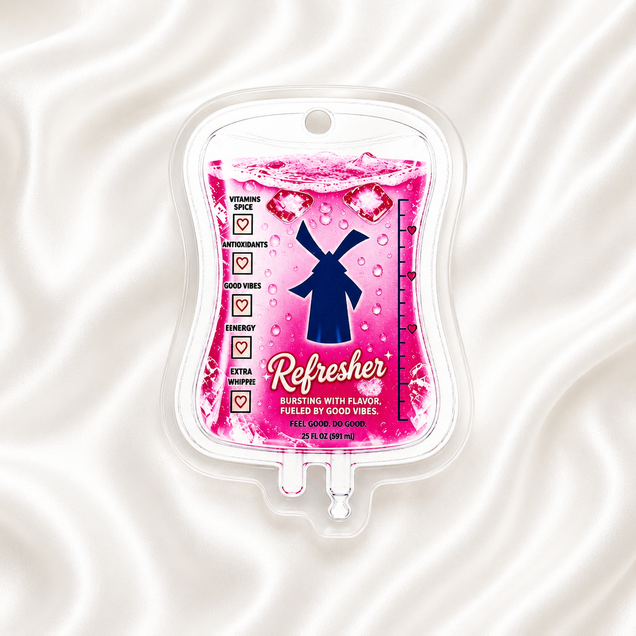 IV Bag Badge Reel Set | Acrylic Nurse Badge Holder | Cute Caffeine Inspired Retractable ID Reel (Copy)