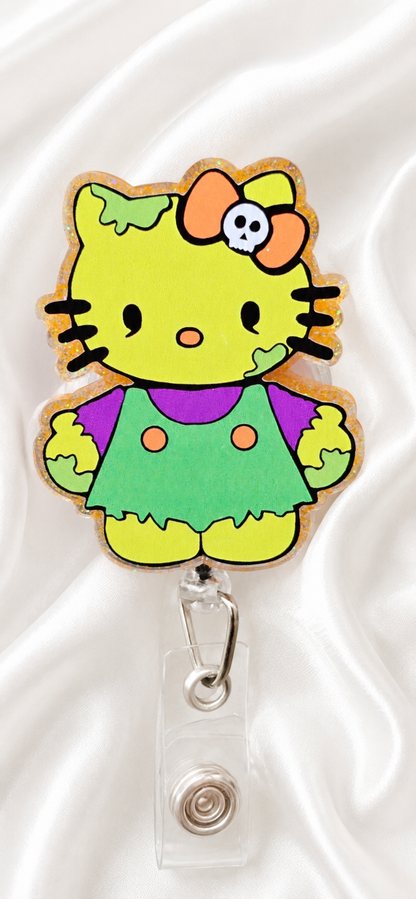 Halloween Inspired Glitter Badge Reel Collection