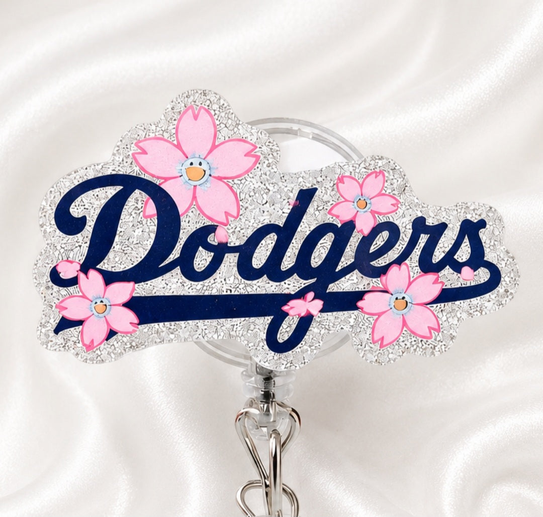 ✨ Cute Sports Retractable ID Holder