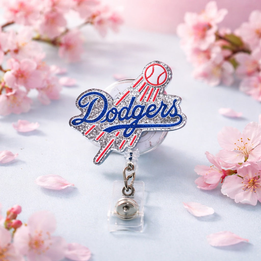 ✨ Cute Sports Retractable ID Holder