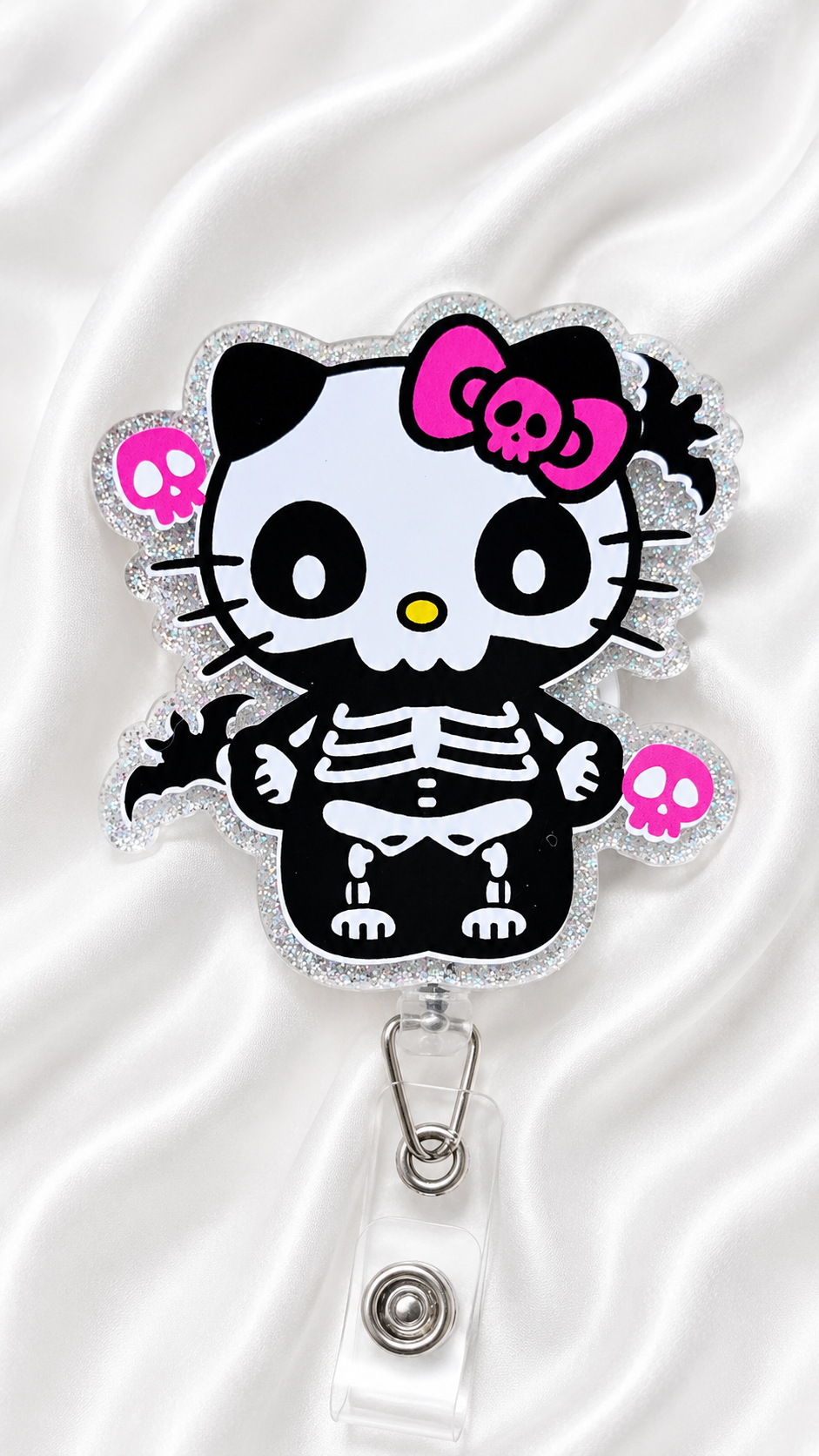 Halloween Inspired Glitter Badge Reel Collection