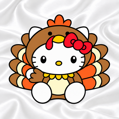 Thanksgiving Kitty | Pumpkin Spice And Football